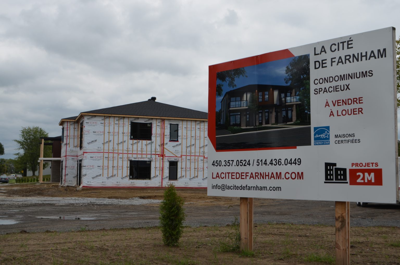Boom de la construction résidentielle à Farnham en 2018 L’Avenir et