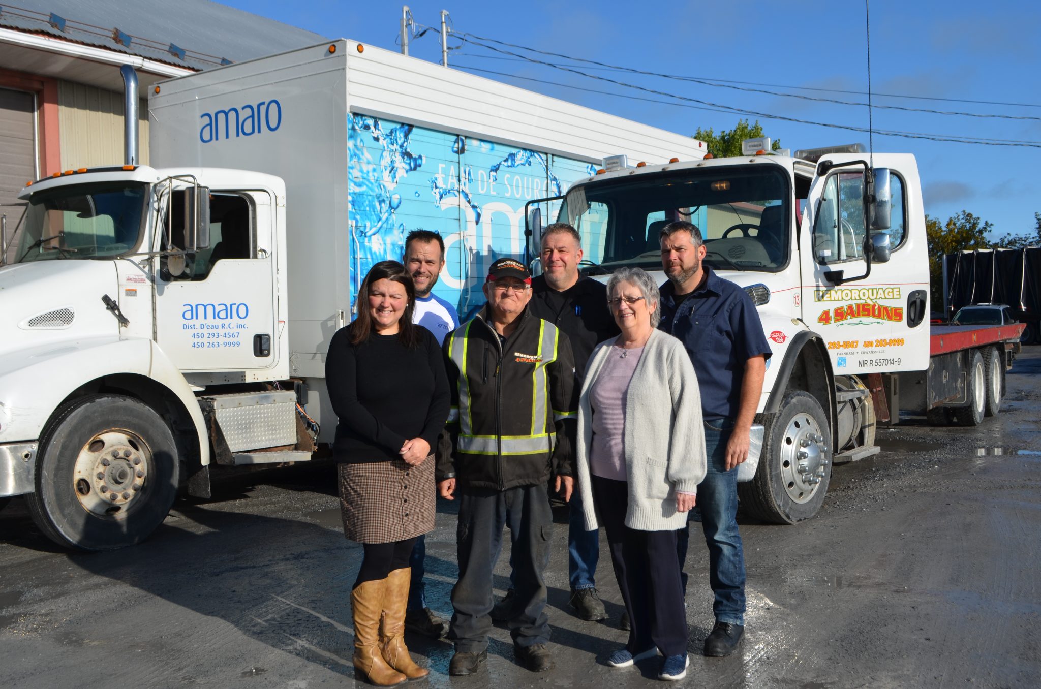 Les Chénier, pionniers dans la distribution d’eau embouteillée L